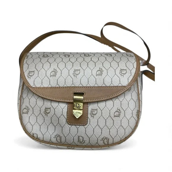 VINTAGE DIOR HONEYCOMB CROSSBODY - Picture 1 of 7